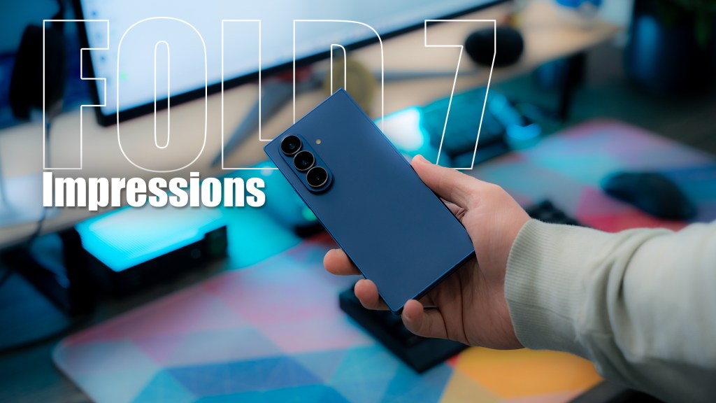 Samsung Galaxy Z Fold 7 Review: First Impressions of Samsung’s Best Foldable&nbsp;Yet